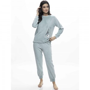 Galaxy Women's Velvet Winter Pajamas